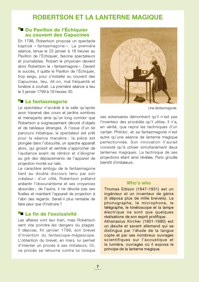 Le cinéma - Retenir l'essentiel