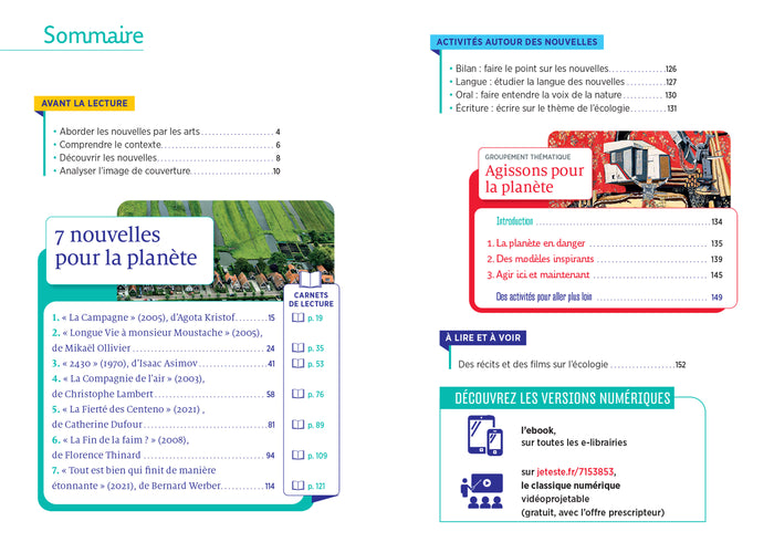 7 nouvelles pour la planète
