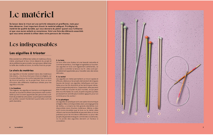 Tricot j'apprends pas à pas en 12 projets