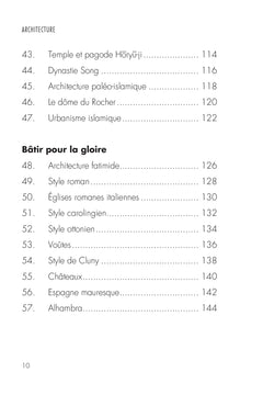 Architecture - Constructions, styles, courants, chefs d'oeuvres... en 200 concept clés