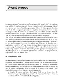 DUT Informatique - XML, XPath, XSLT et DTD