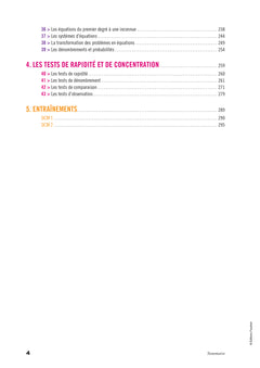 Tous les tests psychotechniques, mémoire, intelligence, aptitude, logique, observation - Concours