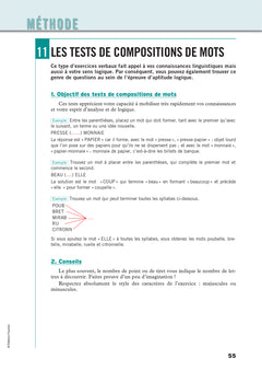 Tous les tests psychotechniques, mémoire, intelligence, aptitude, logique, observation - Concours