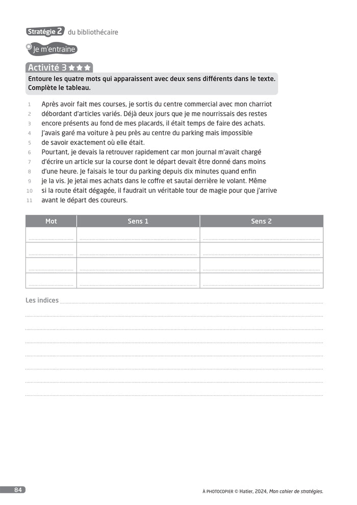 Des stratégies pour lire et comprendre des textes narratifs CM - Guide pédagogique