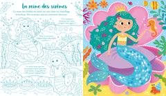 Les sirènes - Mon livre à gratter - Dès 6 ans