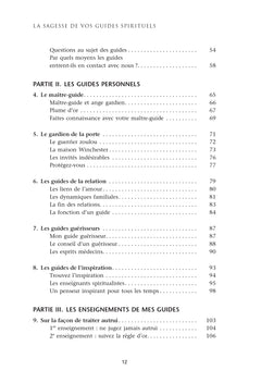 La sagesse de vos guides spirituels