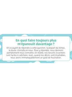 La petite boîte pour arrêter de trop penser et vivre avec sérénité