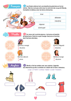 Les Sisters - Mon cahier de vacances 2025 - Du CM1 au CM2