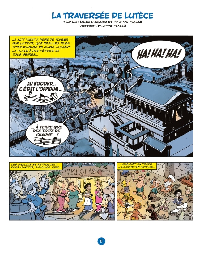 Idéfix et les Irréductibles Tome 7 - La traversée de Lutèce