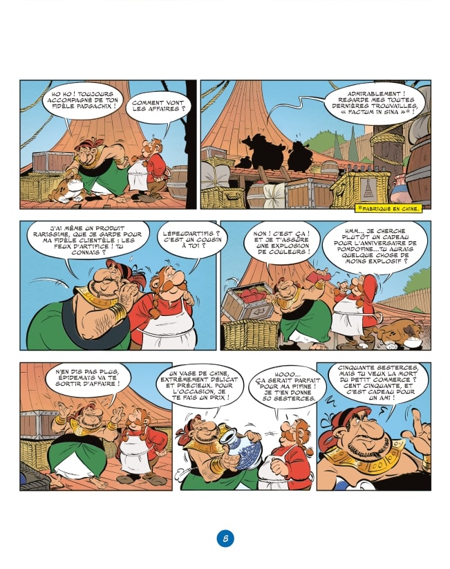 Idéfix et les Irréductibles Tome 7 - La traversée de Lutèce