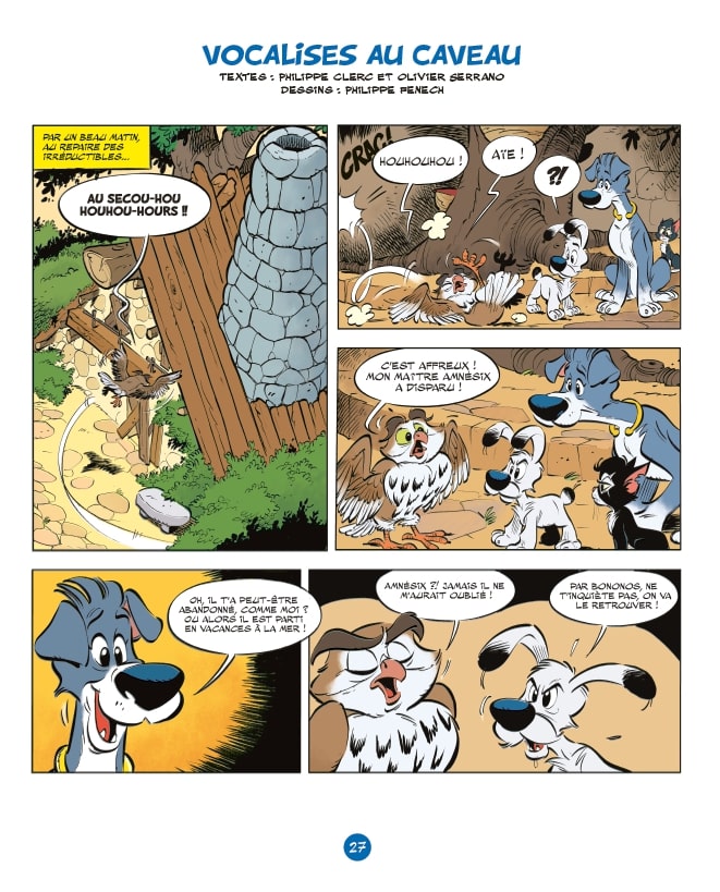 Idéfix et les Irréductibles Tome 7 - La traversée de Lutèce