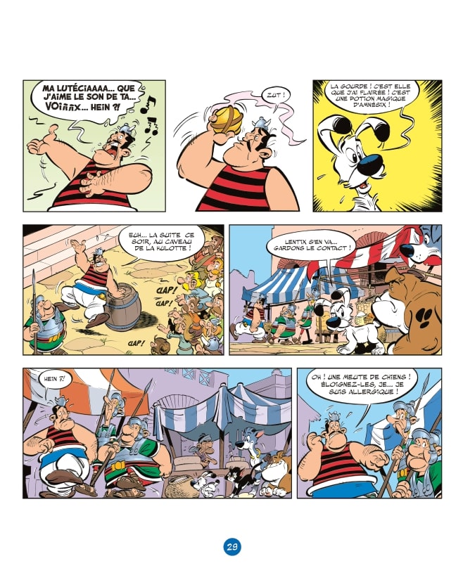 Idéfix et les Irréductibles Tome 7 - La traversée de Lutèce