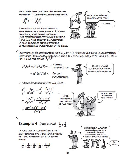 Les maths en BD vol 1 Algèbre