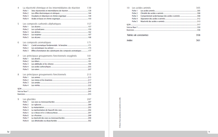 Exercices et méthodes de chimie organique pour les sciences de la vie