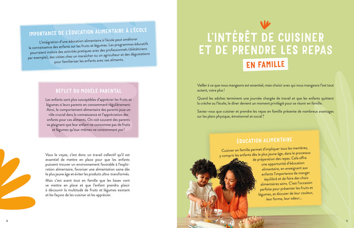 Vos enfants vont aimer les fruits & légumes