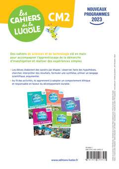 Les Cahiers de la Luciole CM2 - Ed. 2024 - Sciences et Technologie - Cahier élève