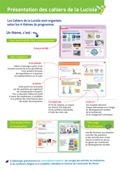 Les Cahiers de la Luciole CM2 - Ed. 2024 - Sciences et Technologie - Cahier élève