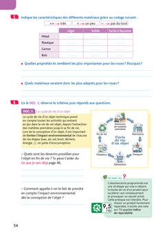 Les Cahiers de la Luciole CM2 - Ed. 2024 - Sciences et Technologie - Cahier élève