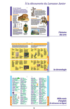Le dictionnaire Larousse Junior et son dictionnaire en ligne - 7/11 ans - CE/CM