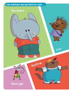 La colo des animaux - Pagaille en classe verte