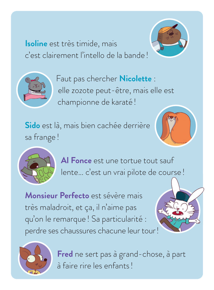 La colo des animaux - Pagaille en classe verte