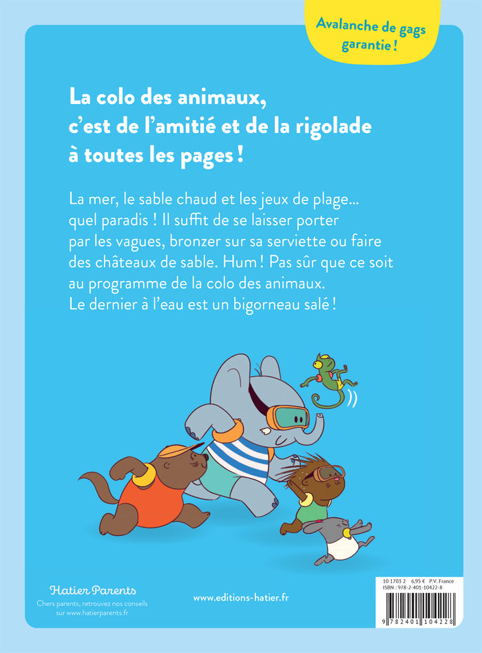 La colo des animaux - Les pieds dans l'eau