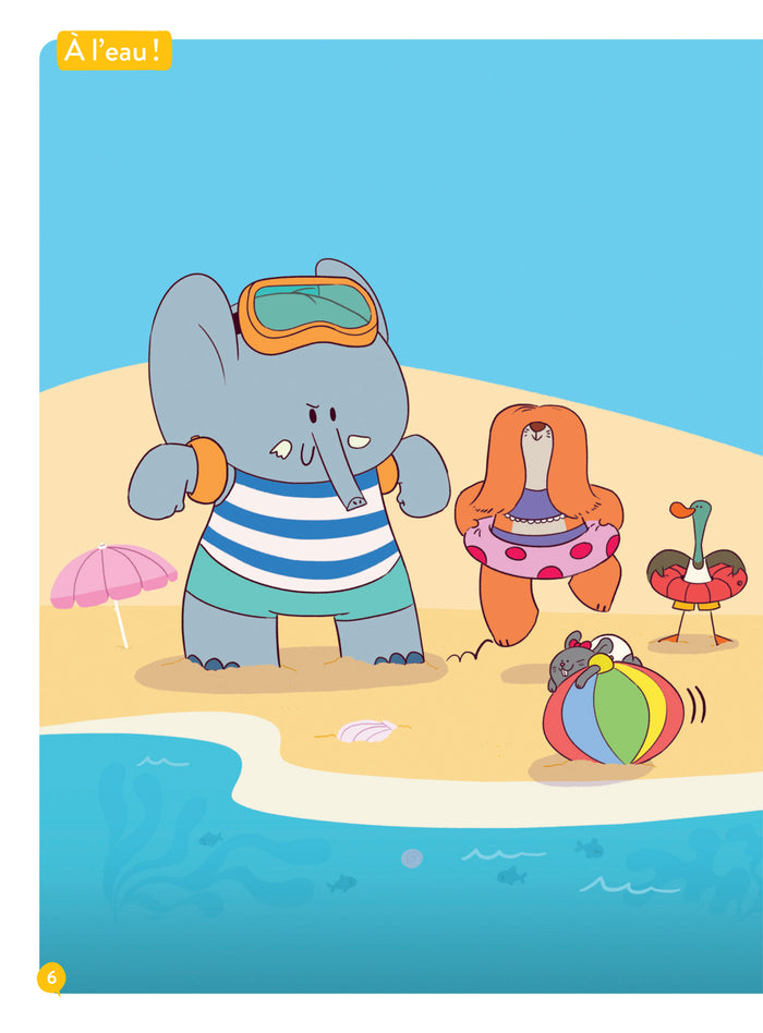 La colo des animaux - Les pieds dans l'eau