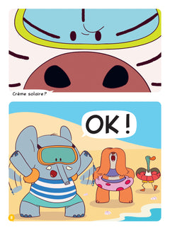 La colo des animaux - Les pieds dans l'eau