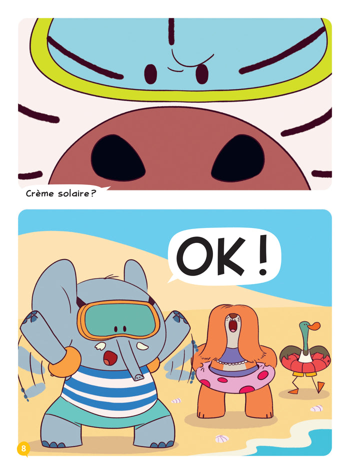 La colo des animaux - Les pieds dans l'eau