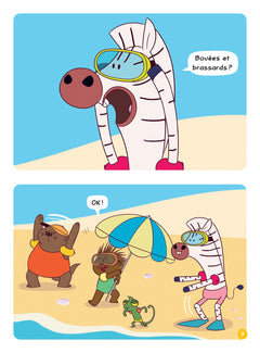 La colo des animaux - Les pieds dans l'eau