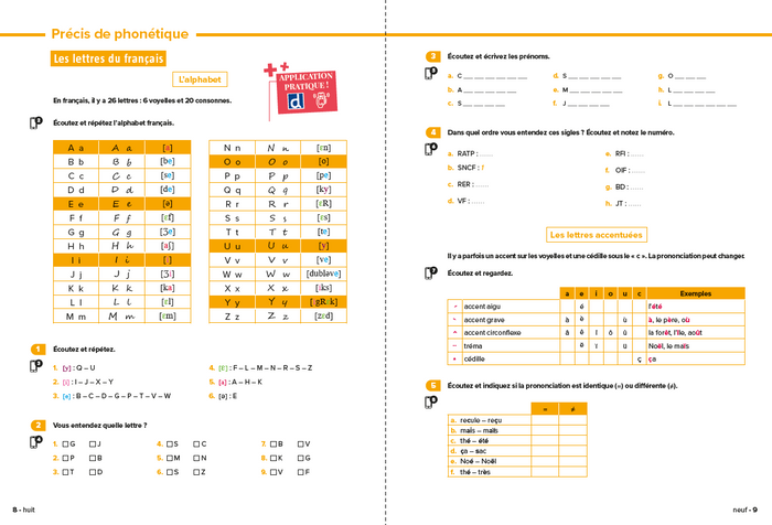 Bonjour et bienvenue A1.1