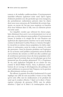 Notre santé nous appartient