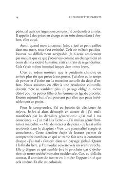 Le choix d'être parents
