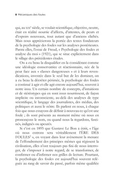 Mécaniques des foules