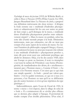 Mécaniques des foules