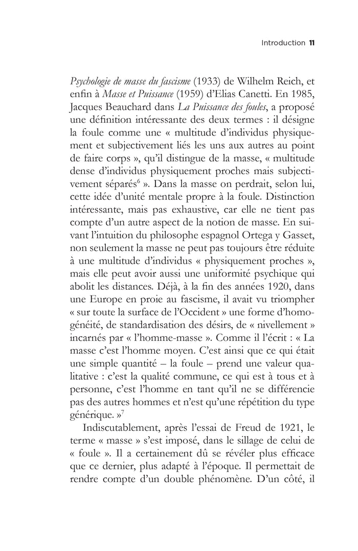 Mécaniques des foules