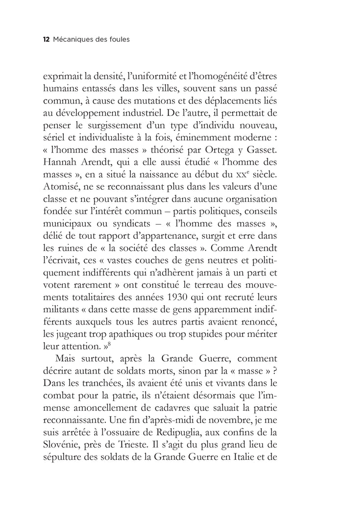 Mécaniques des foules