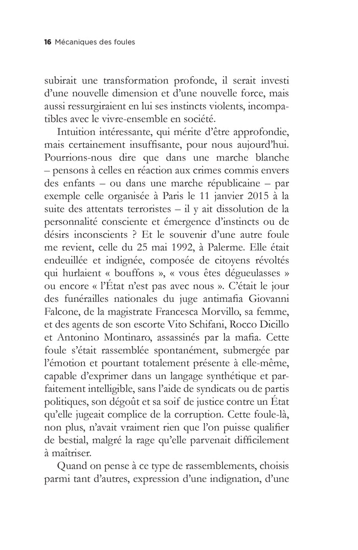 Mécaniques des foules