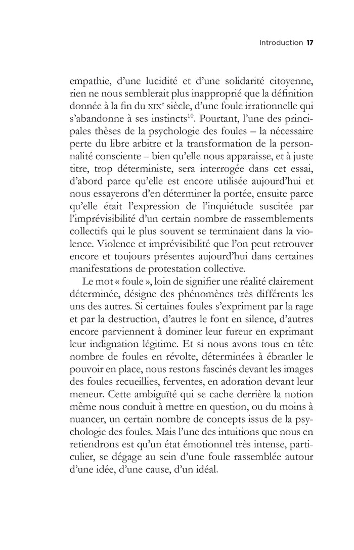 Mécaniques des foules