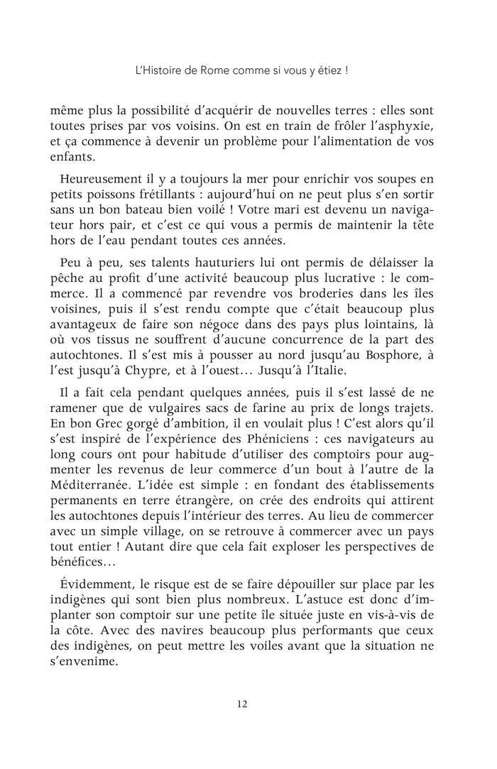 L'histoire de Rome comme si vous y étiez !