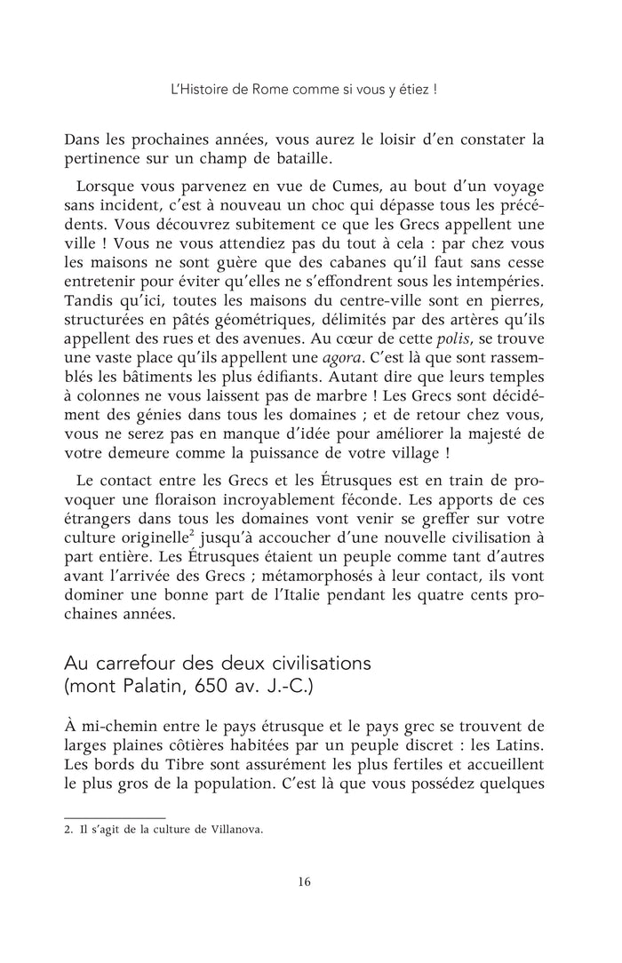 L'histoire de Rome comme si vous y étiez !