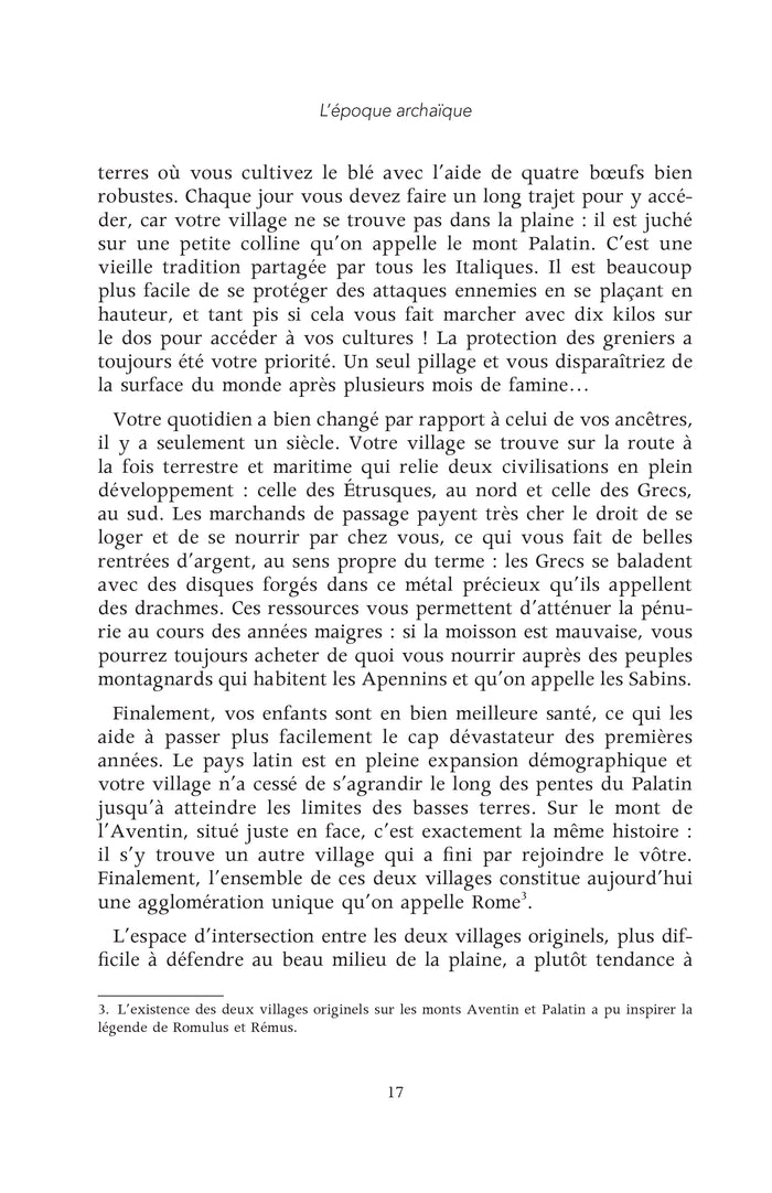 L'histoire de Rome comme si vous y étiez !