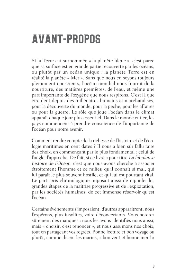 La fabuleuse histoire de l'Océan