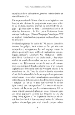 Faire parler les ordinateurs
