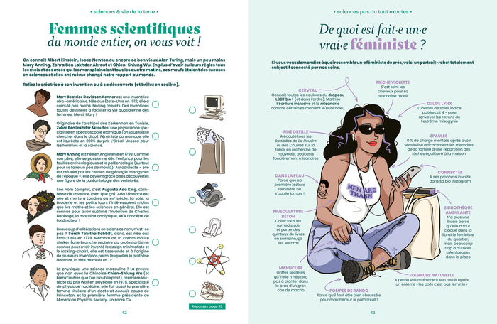 Cahier de vacances féministe 2024