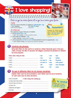 HARRAP's Cahier de vacances De la 3e à la Seconde