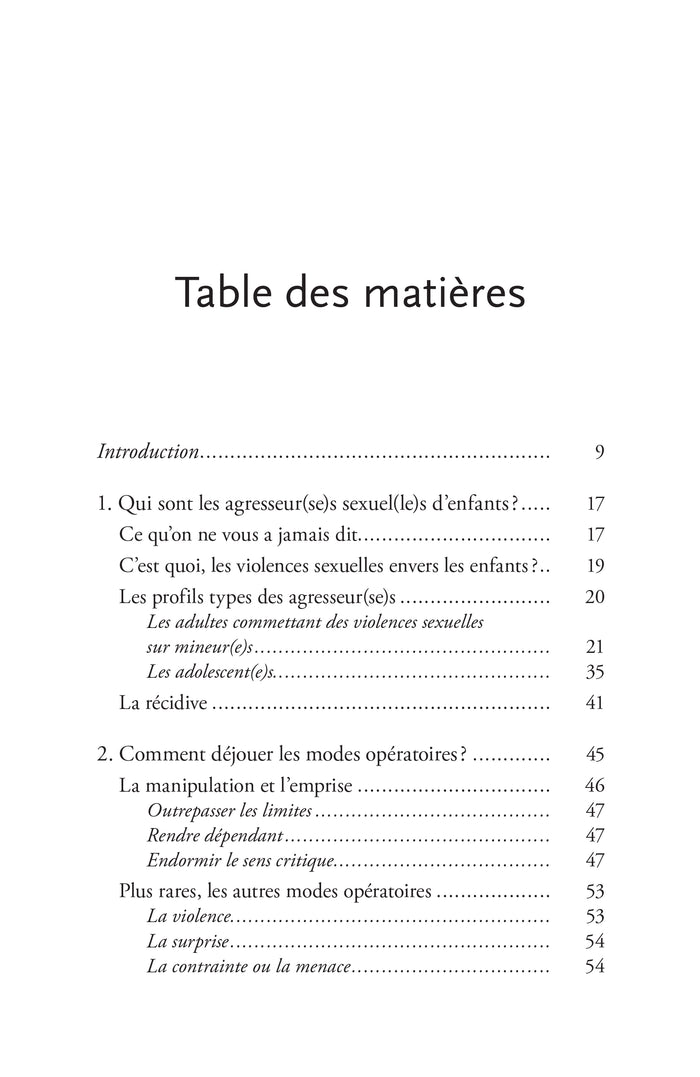 Protéger son enfant des violences sexuelles