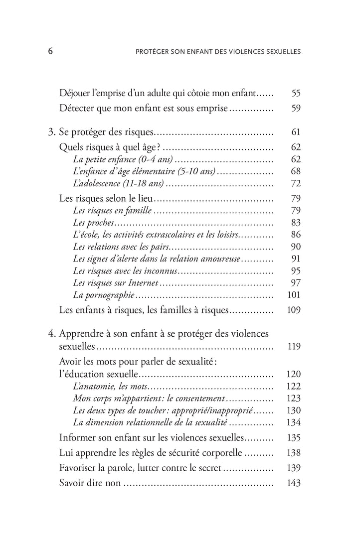 Protéger son enfant des violences sexuelles