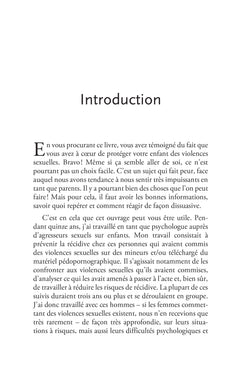 Protéger son enfant des violences sexuelles