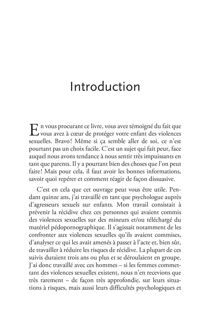 Protéger son enfant des violences sexuelles